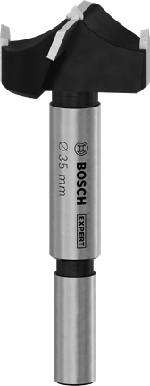 Broca para cortar bisagras de madera laminada Bosch EXPERT de 35 mm.